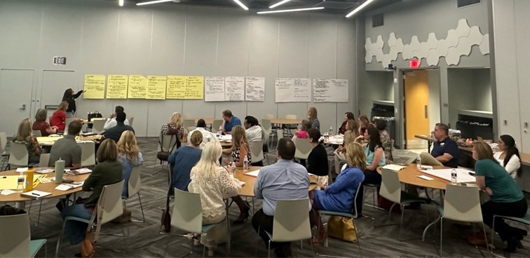 Aligned's listening tour meets in Wichita, Kansas. 